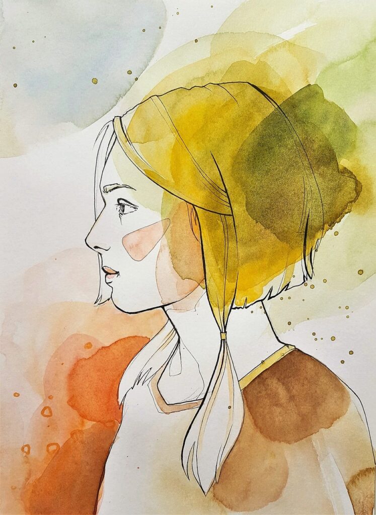 woman, painting, watercolor, paper, art, profile, drawing, portrait, woman, woman, painting, painting, painting, painting, watercolor, art, art, art, art, art, profile, drawing-4178302.jpg
